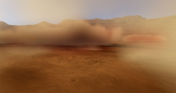 Outback Desert Sandstorm
