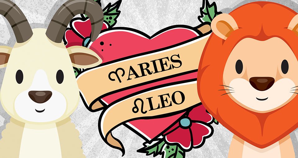 Aries and Leo love compatibility