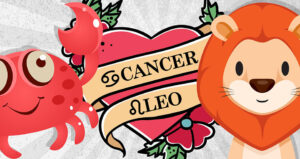 Cancer and Leo love compatibility