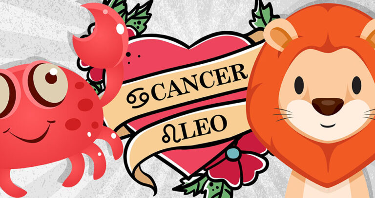 Cancer Leo Compatibility Love 768x407 