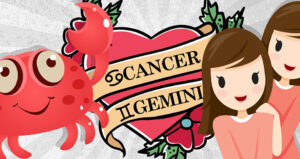 Gemini and Cancer love compatibility