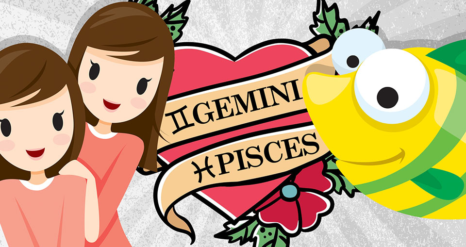 Gemini and Pisces love compatibility