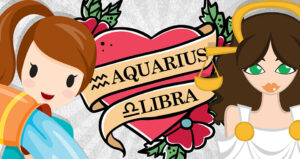 Libra and Aquarius love compatibility