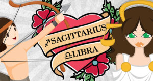 Libra and Sagittarius love compatibility