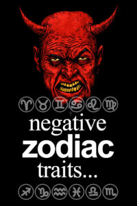 Negative zodiac traits